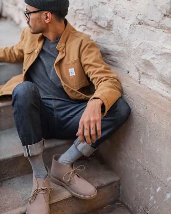 How to lace your desert boots